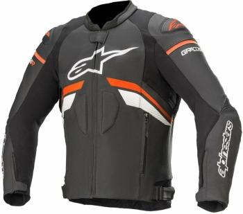 Alpinestars GP Plus R V3 Leather Jacket Black/Red Fluorescent/White 48 Kožená bunda