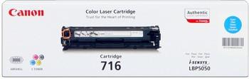 Canon CRG-716 azúrový (cyan) originálný toner