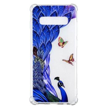 ART TPU ochranný obal Samsung Galaxy S10 Plus PEACOCK