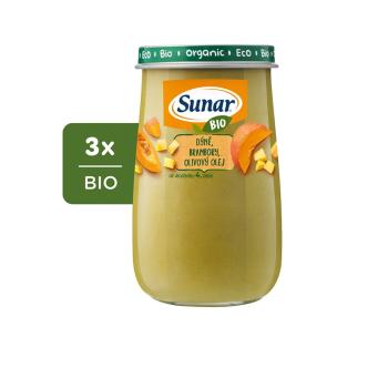 3x SUNAR BIO Tekvica, zemiaky, olivový olej 190 g