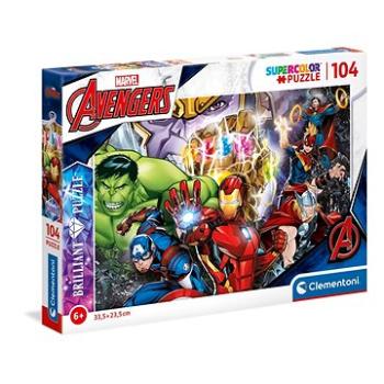Clementoni Briliant puzzle Marvel: Avengers 104 dielikov (8005125201815)