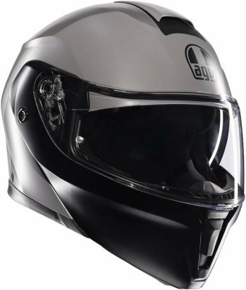 AGV Streetmodular Matt Grey/Black/Yel Fluo XS Prilba