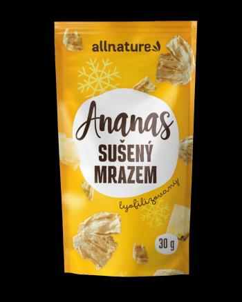 ALLNATURE Ananás sušený mrazom kúsky 30 g