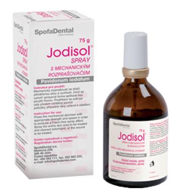 Jodisol spray jódová tinktúra 75 g