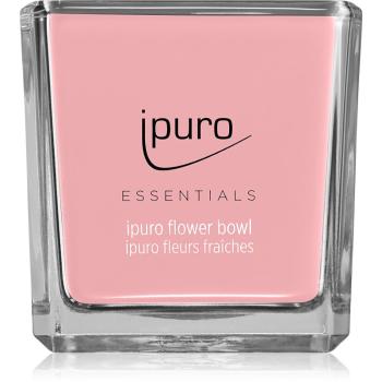 ipuro Essentials Flower Bowl vonná sviečka 125 g