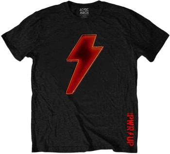 AC/DC Tričko Bolt Logo Black S