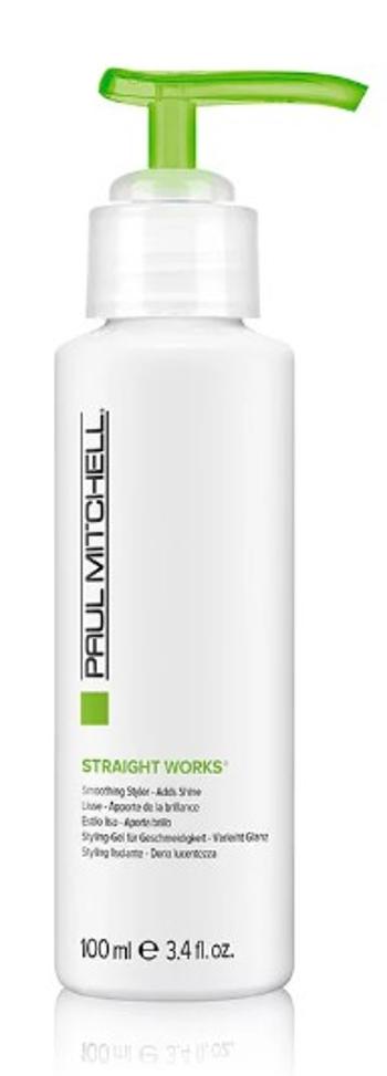 Paul Mitchell Uhladzujúci gél pre nepoddajné vlasy Smoothing (Straight Works) 100 ml