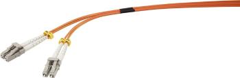 Renkforce RF-3301832 optické vlákno LWL prepojovací kábel [1x zástrčka LC - 1x zástrčka LC] 50/125 µ Multimode OM2 3.00