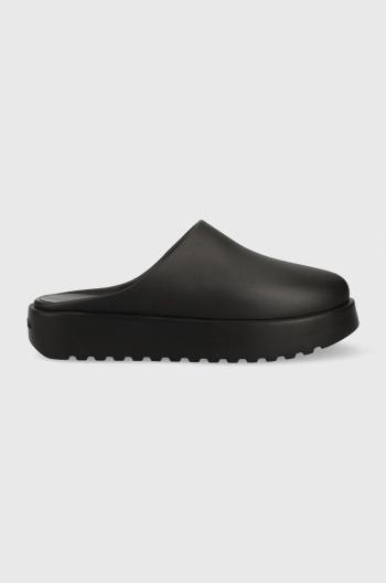 Šľapky Calvin Klein HM0HM00872 MULE SLIPPER pánske, čierna farba