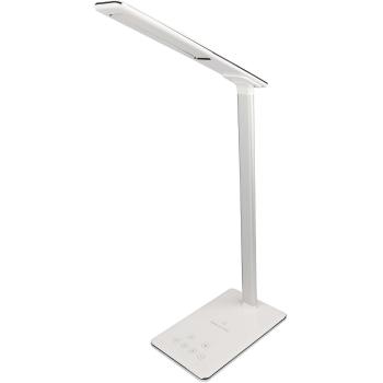 Retlux RTL 198 Stolná LED lampa s Qi dobíjaním biela, 5 W, 250 lm