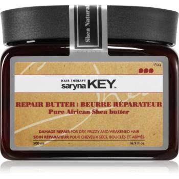 Saryna Key Pure African Shea Butter Damage Repair maska na vlasy s bambuckým maslom 500 ml