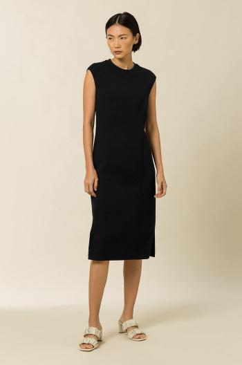 Šaty Ivy & Oak Debbie čierna farba, mini, rovné