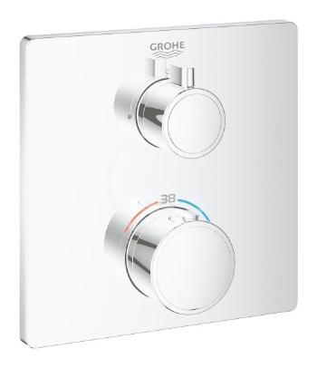 GROHE - Grohtherm Termostatická sprchová batéria pod omietku, chróm 24078000