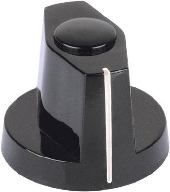 Mentor 355.41 otočný gombík  čierna (Ø x v) 15 mm x 15.7 mm 1 ks