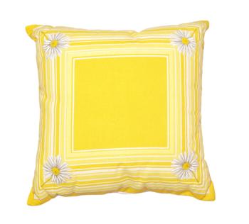 Forbyt, Vankúš, Margaréta, žltý, 40 x 40 cm vankúš (návlek + vnútro)