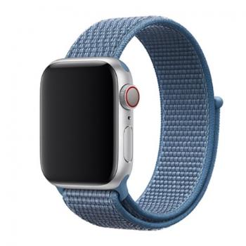 BStrap Nylon remienok na Apple Watch 38/40/41mm, Blue (SAP005C02)