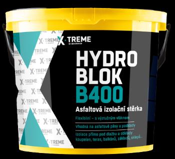HYDRO BLOK B400 - Asfaltová izolačná stierka cierna 5 kg