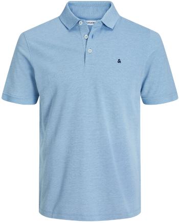 Jack&Jones Pánske polo tričko JJEPAULOS Slim Fit 12136668 Pacific Coast M