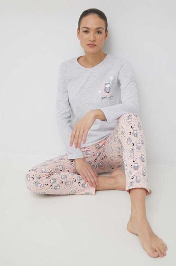 Pyžamo Answear Lab dámska, ružová farba