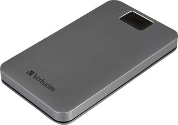 Verbatim Executive Fingerprint Secure 1 TB externý pevný disk 6,35 cm (2,5")  USB 3.2 Gen 1 (USB 3.0) sivá 53652