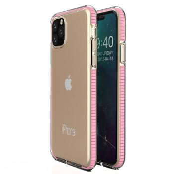 IZMAEL Apple iPhone 11 Pro Puzdro Spring clear TPU  KP8657 ružová
