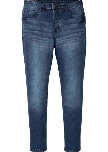 Strečové džínsy Regular Fit, skrátená dĺžka, Tapered