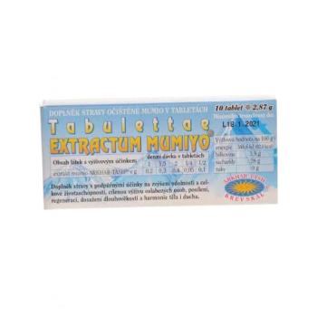 BEYISH Mumiyo tabulettae extractum 10 tabliet