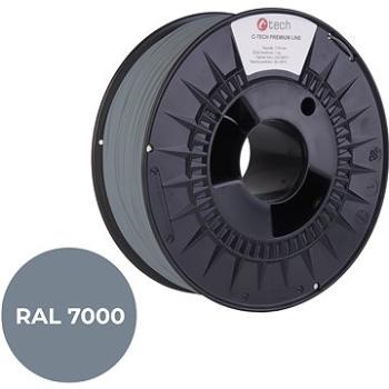 C-TECH filament PREMIUM LINE PLA veveričia sivá RAL7000 (3DF-P-PLA1.75-7000)