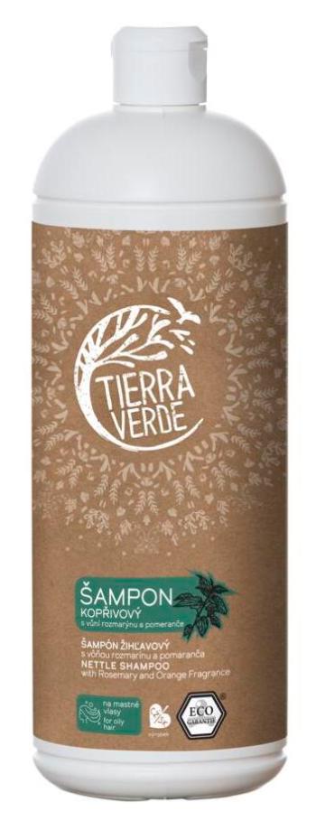 Tierra Verde Šampón žihľavový s vôňou rozmarínu a pomaranča fľaša 1 l