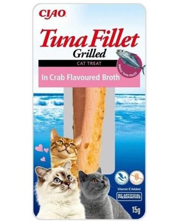 Maškrta Inaba Churu Grilled cat Tuniak v krabom vývare 12ks 180g