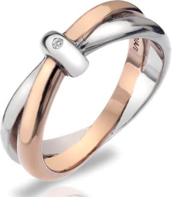 Hot Diamonds Prsteň Eternity Interlocking DR112 56 mm