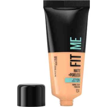 Maybelline New York Fit Me! Matte + Poreless make-up 124 Soft sand, 30 ml