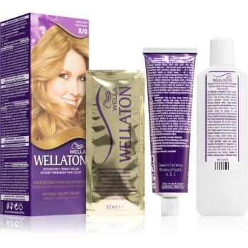 Wella Wellaton Intense permanentná farba na vlasy s arganovým olejom odtieň 8/0 Light Blonde 1 ks