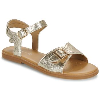 Geox  J SANDAL KARLY GIRL  Sandále Zlatá