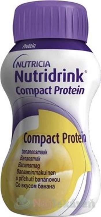 NUTRIDRINK COMPACT PROTEIN s banánovou príchuťou 24x125 ml