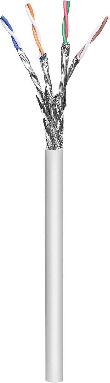 Intellinet 705028 instalační kabel CAT 7a S/FTP  sivá 305 m