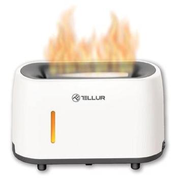 Tellur flame aroma difuzér, 240 ml, LED, biela (TLL441121)