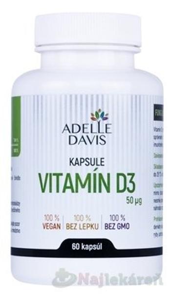 ADELLE DAVIS VITAMÍN D3 50 mcg 60 kapsúl