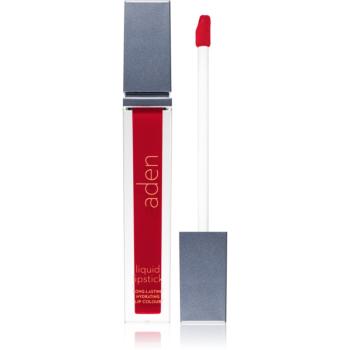 Aden Cosmetics Liquid Lipstick tekutý rúž odtieň 09 Wild Red 7 ml