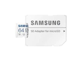 Karta pamäťová SAMSUNG microSD 64GB MB-MC64SA s adaptérom