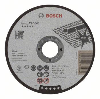 Bosch Accessories 2608603496 2608603496 rezný kotúč rovný  125 mm 22.23 mm 1 ks