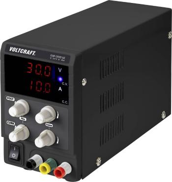 VOLTCRAFT ESP-3010 SE laboratórny zdroj s nastaviteľným napätím  0 - 30 V/DC 0 - 10 A 300 W zásuvka 4 mm kompaktná forma