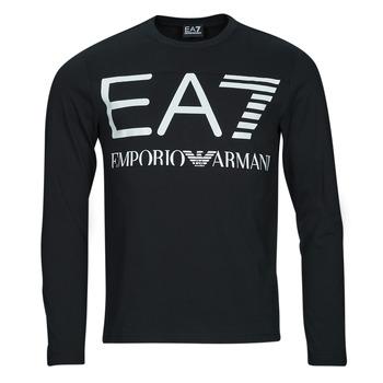 Emporio Armani EA7  Tričká s dlhým rukávom 6LPT25  Čierna