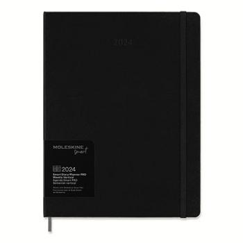 Moleskine 2024 Smart Writing XL PRO, čierny (SMDHB12PRO4Y24)