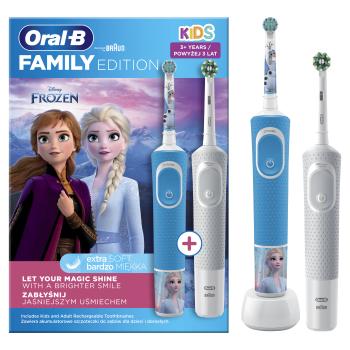 Oral-B Family - kefky Vitality Pro Protect X D103 biela + D100 Frozen