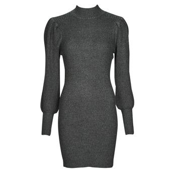 Only  Krátke šaty ONLKATIA L/S DRESS KNT NOOS  Šedá