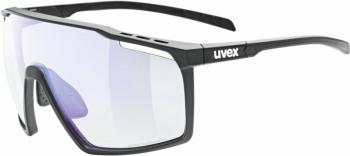 UVEX MTN Perform V Black Matt/Variomatic Litemirror Blue