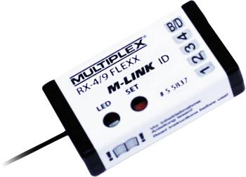 Multiplex RX-4/9 FLEXX 4-kanálový prijímač 2,4 GHz Zásuvný systém uni (Graupner / JR / Futaba)