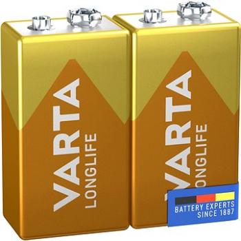 VARTA alkalická batéria Longlife 9 V 2 ks (4122101412)