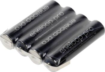 Panasonic eneloop Pro akupack - sada nabíjacích batérií 4x micro (AAA) spájkovacia špička v tvare Z Ni-MH 4.8 V 900 mAh